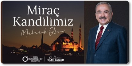 Başkan Güler’den Miraç Kandili Kutlama Mesajı
